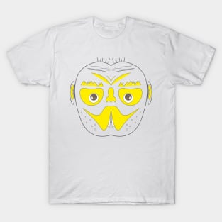 Mister Applehead - Funny character face T-Shirt